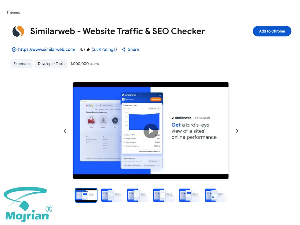 افزونه SimilarWeb