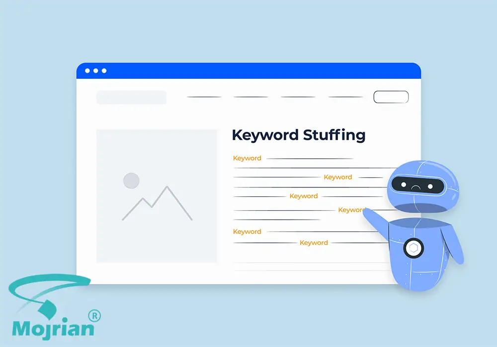 keyword-stuffing استفاده بیش از حد از کلیدواژهها یا keyword stuffing